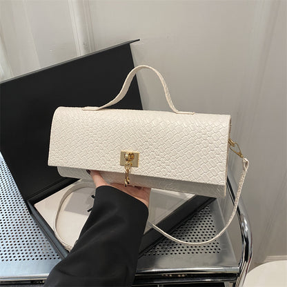 Solid-color Minimalist Versatile And Premium-feel Crossbody Bag For Women