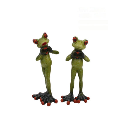 Home Decoration Frog Living Room Study Resin Crafts