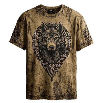Summer Men's Linen Short Sleeve Loose Casual Sweatshirt