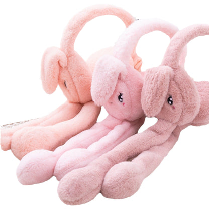 Cute Movable Rabbit-ear Warm Earflap Hat