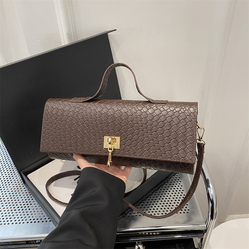 Solid-color Minimalist Versatile And Premium-feel Crossbody Bag For Women