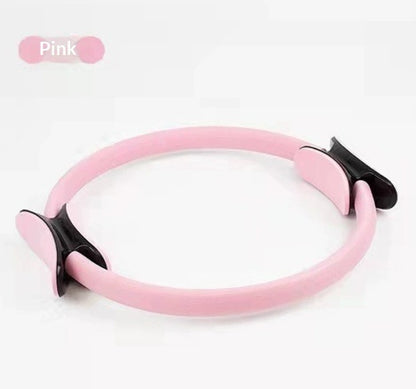 Yoga Fitness Pilates Ring Women Girls Circle Magic Dual Exercise Home Gym Workout Sports Lose Weight Body Resistance
