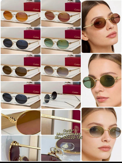 CARTIER COOLFRAMES GLASS CT0644S SUNGLASSES