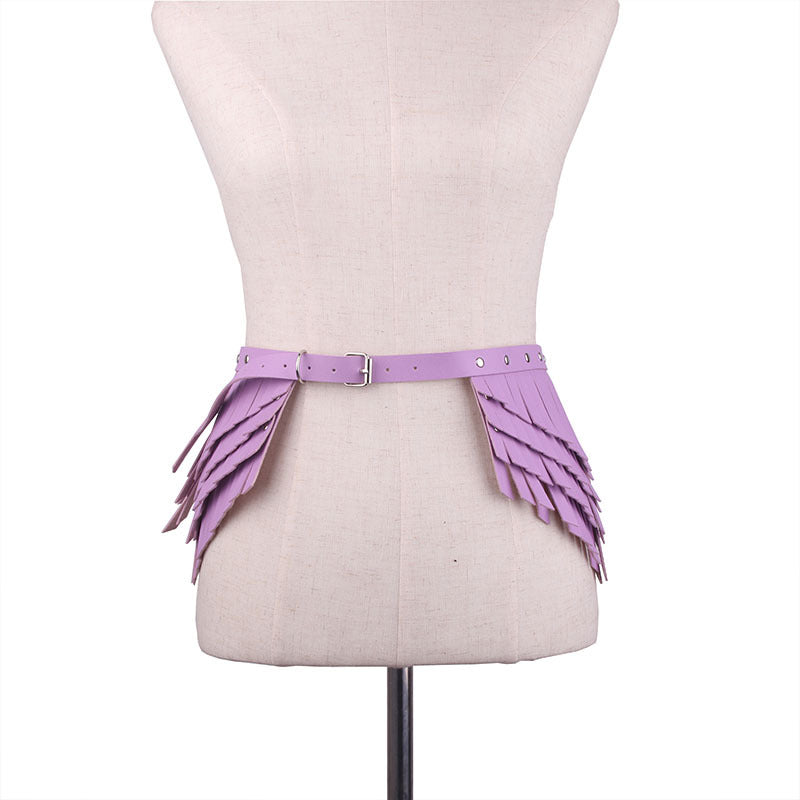 Women's Fashion Multi-layer Tassel Belt Decorations