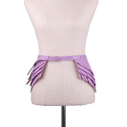 Women's Fashion Multi-layer Tassel Belt Decorations