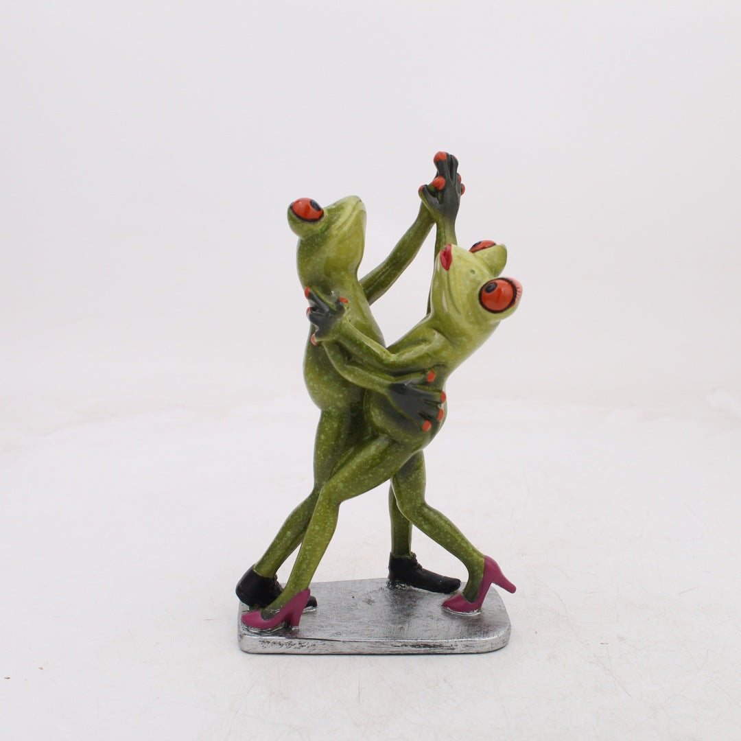 Home Decoration Frog Living Room Study Resin Crafts