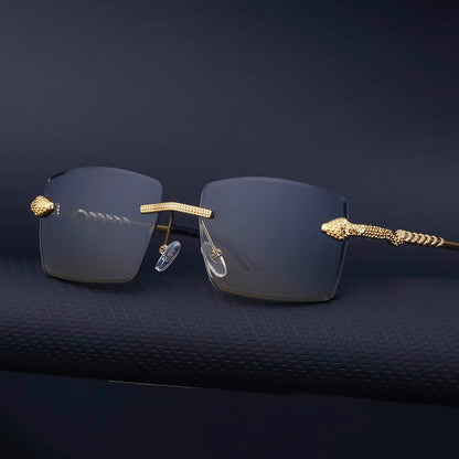 Fashion Rimless Sunglasses For Men